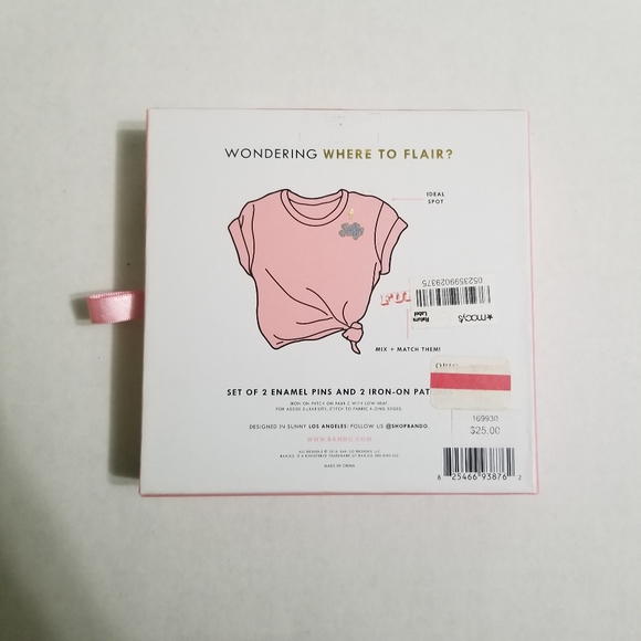 Ban.do Flair pins and paches sets - Picture 3 of 6